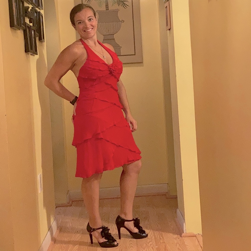 Flapper Style Halter Dress